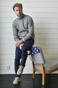 Cutter & Buck - Tofino Pants Men Steel Grey Melange 33/32